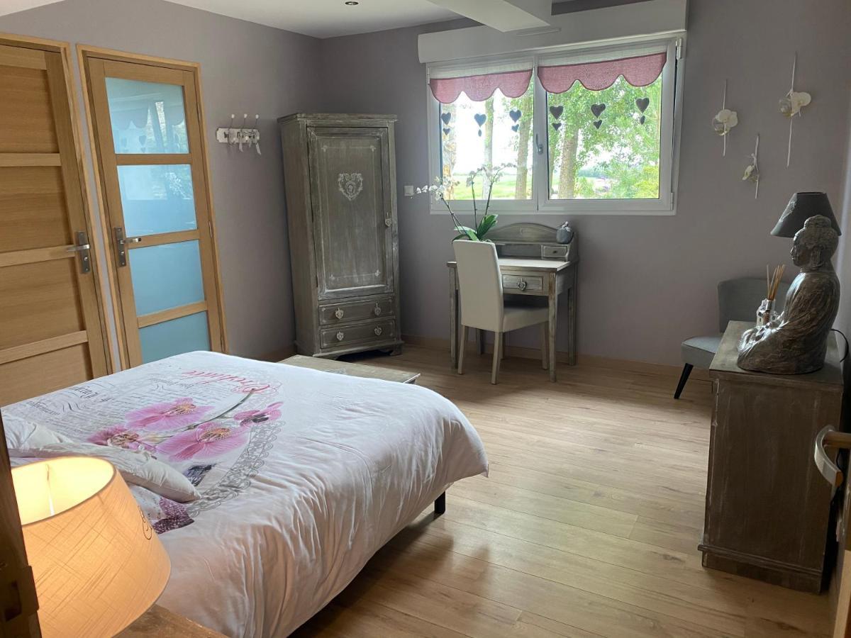 Ferme "Les Flaquettes" Bed & Breakfast Guines Bagian luar foto