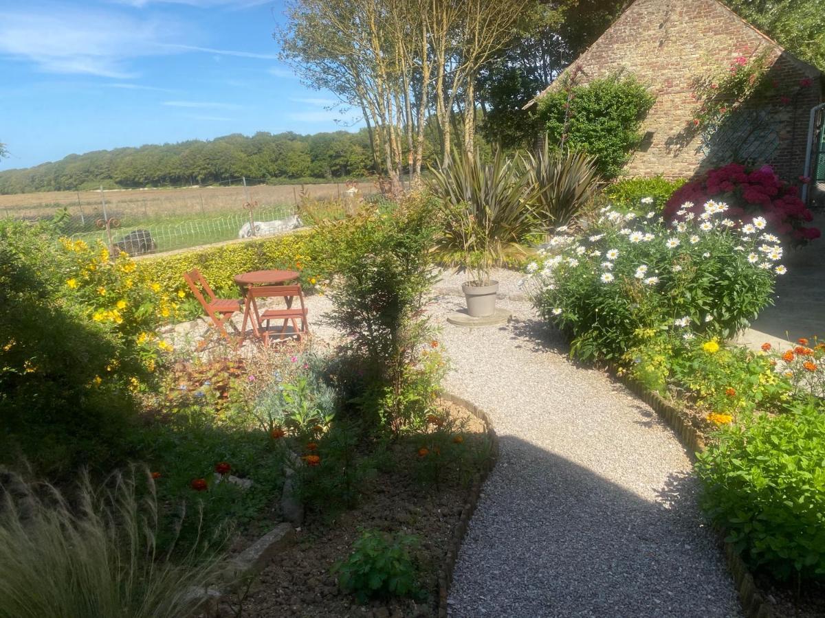 Ferme "Les Flaquettes" Bed & Breakfast Guines Bagian luar foto